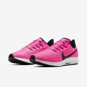 Nike Air Zoom Pegasus 36 - Férfi Futócipő - Rózsaszín/Szürke/Szürke/Fekete